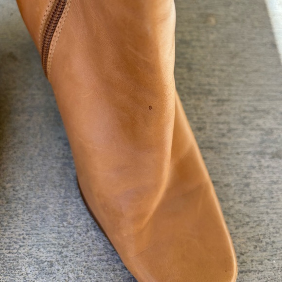 St. Johns Bay tan zipper booties - Picture 6 of 10